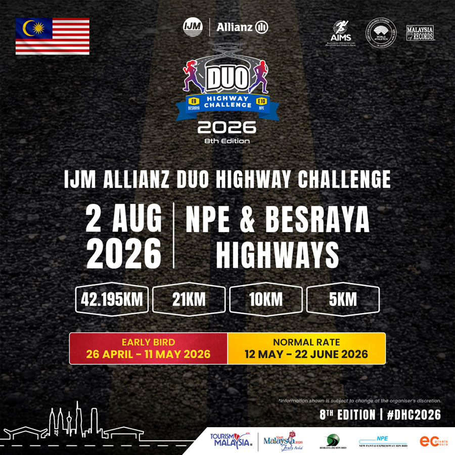 Acara IJM Allianz Duo Highway Challenge – 42KM