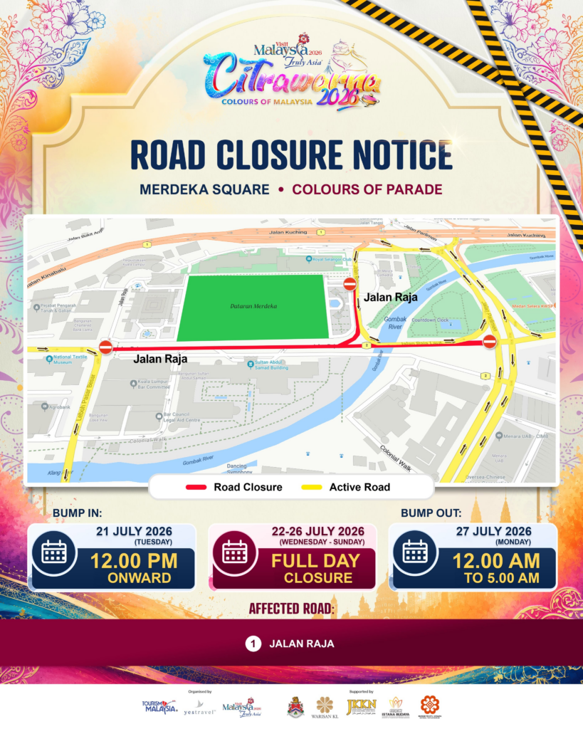Penutupan Penuh Jalan Raja